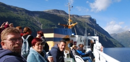 Rejs po Geirngerfjord - na statku